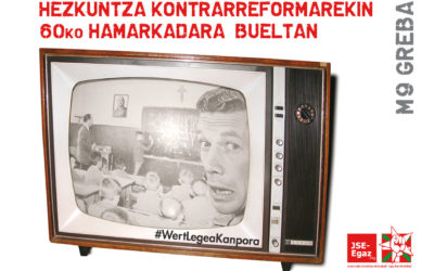 En Euskadi tambií©n hay razones para hacer #9Mhuelga Euskadin #M9greba egiteko arrazoi asko daude