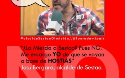 “Pedimos la dimisión del alcalde de Sestao y que í©l y el PNV no tarden 6 días en disculparse, al estilo Cañete”