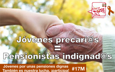 PSE-EE y JSE-Egaz llaman a participar este sábado en las manifestaciones por unas pensiones dignas