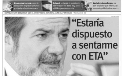JSE-Egaz  se adhiere al comunicado de JSE, condena las delirantes palabras de Mayor Oreja y le exige pruebas o su dimisión: