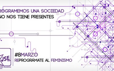 Juventudes Socialistas lanza una campaña para ‘reprogramar’ a la juventud al feminismo.