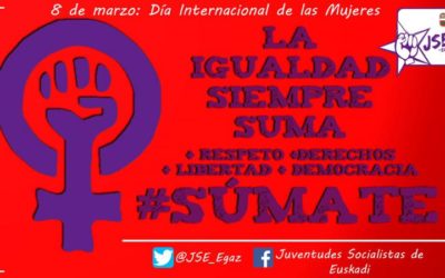 Juventudes Socialistas reivindica feminismo y dignidad