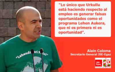 “Ya no valen las excusas, la juventud necesita medidas urgentes contra el desempleo”