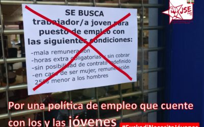 Juventudes Socialistas denuncian que los y las jóvenes vascos/as no consiguen emanciparse hasta los 30 años