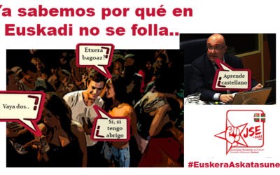 «Los enemigos para el Euskera son el PNV y EH Bildu»