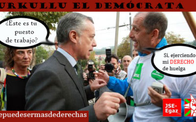 “Para Urkullu es más fácil el insulto rápido que el solucionar los problemas de la ciudadanía”