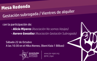 Charla gestación subrogada/vientres de alquiler
