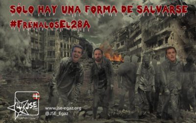 Las Juventudes Socialistas de Euskadi lanzan la campaña #Frí©-nalosEl28A