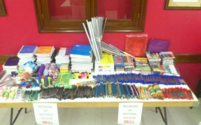 JSE-Egaz presenta el balance de su recogida de material escolar y exige al PNV que acompaí±e acciones como estas «con una apuesta por la educación píºblica y de calidad»