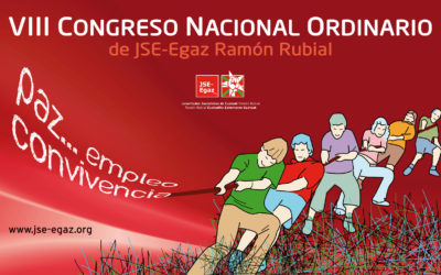 JSE-Egaz celebra su VIIIÂº Congreso Ordinario los dí­as 11 y 12 de febrero