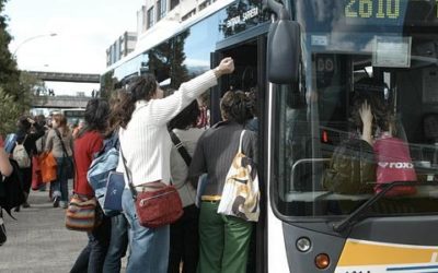 Bizkaibus y el campús de Leioa