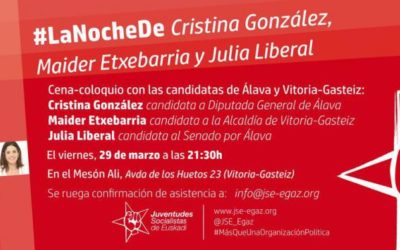 #LaNocheDe Cristina Gonzalez, Maider Etxebarria y Julia Liberal