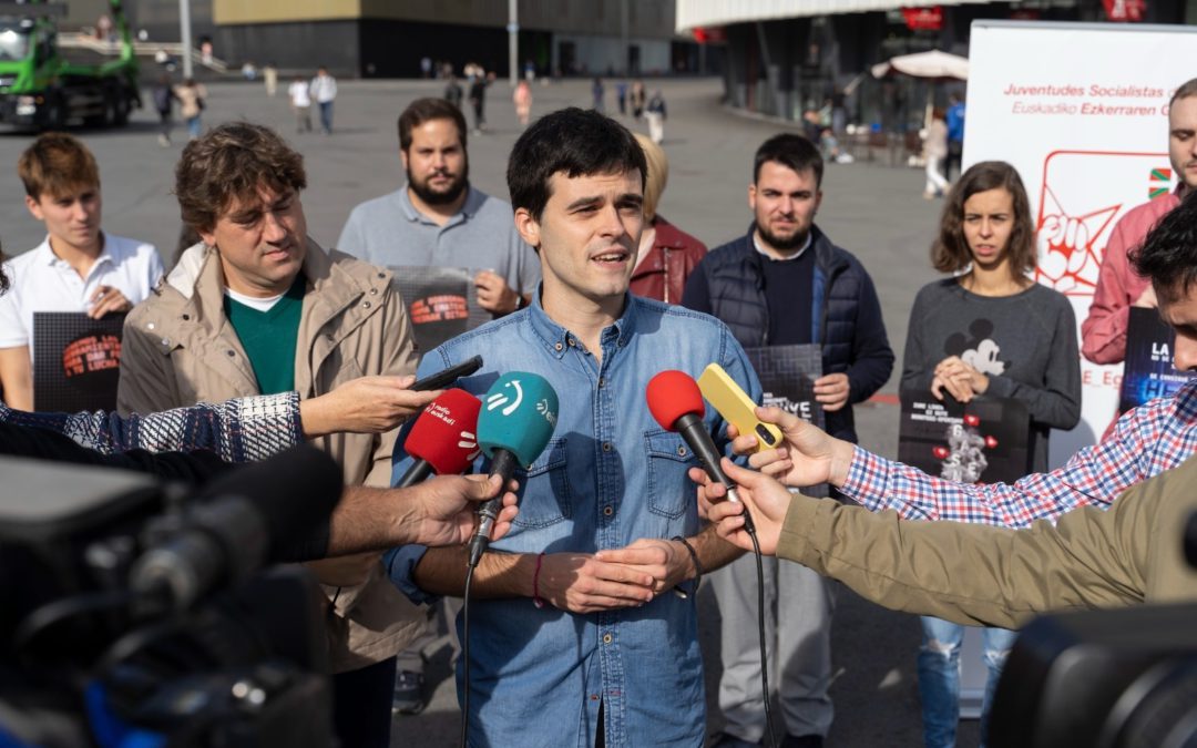 JSE-Egaz impulsa una campaña de afiliación dirigida a jóvenes progresistas vascos para animar a que influyan en política